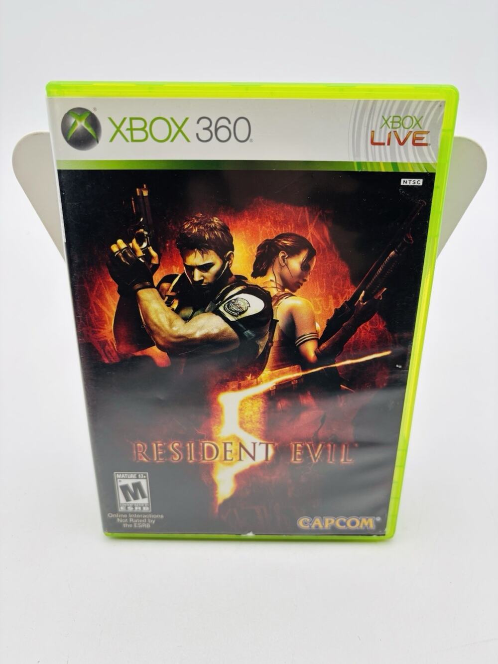 Resident Evil 5 Xbox 360 - Complete CIB Tested Working VG Condition